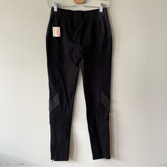 NWT Free People Movement Black Ankle Zip Ponte Leggings - Size: XS - Picture 11 of 11